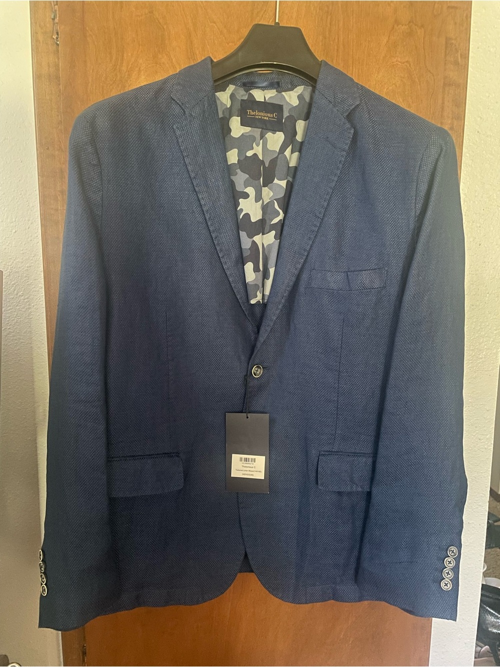 Thelonious C Men’s Textured Linen Blazer